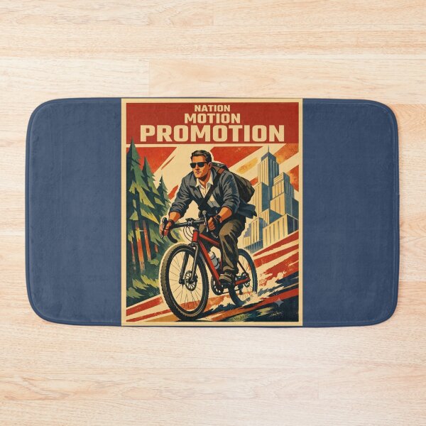 Artikelvorschau, Nation Motion Promotion – Retro-Firmenpropaganda-Plakatkunst entworfen und verkauft von LegendQuarter.
