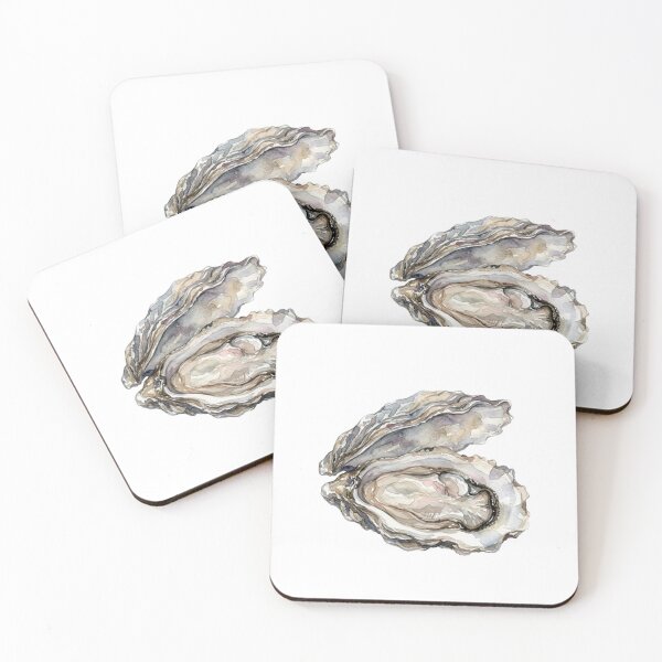 Item preview, Oyster painting watercolor  designed and sold by SOUFIANE1991.
