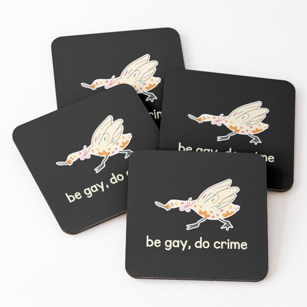 Item preview, Be Gay, Do Crime - Goose (LGTBQ) designed and sold by GlitterCritterD.