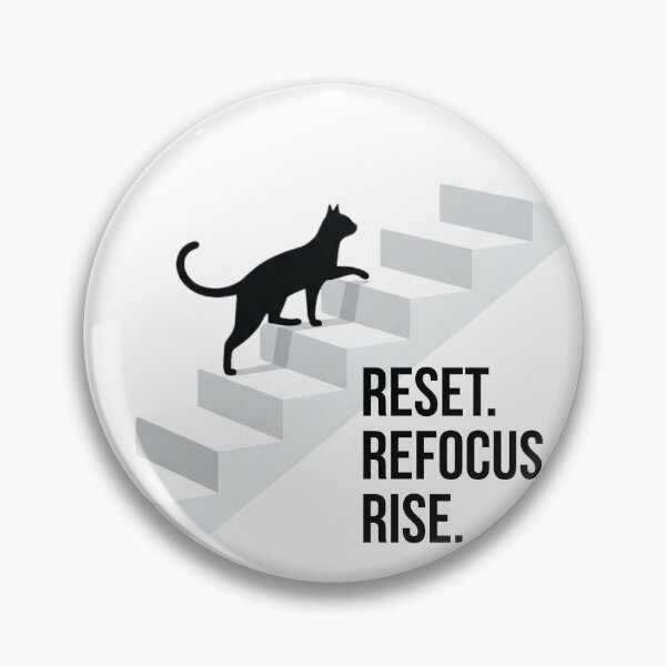 Item preview, Reset Refocus Rise designed and sold by RunningWhiskers.