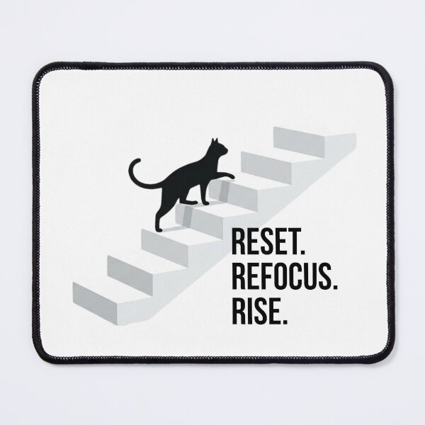 Item preview, Reset Refocus Rise designed and sold by RunningWhiskers.
