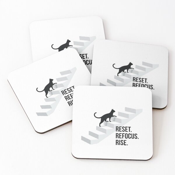 Item preview, Reset Refocus Rise designed and sold by RunningWhiskers.