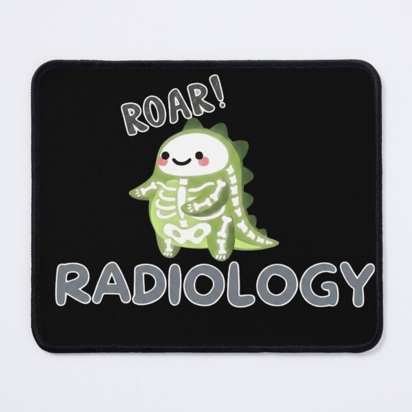 Item preview, Cute Radiology Skeleton Dinosaur  - Funny Rad Tech and x-ray tech Gift designed and sold by medoutfits.