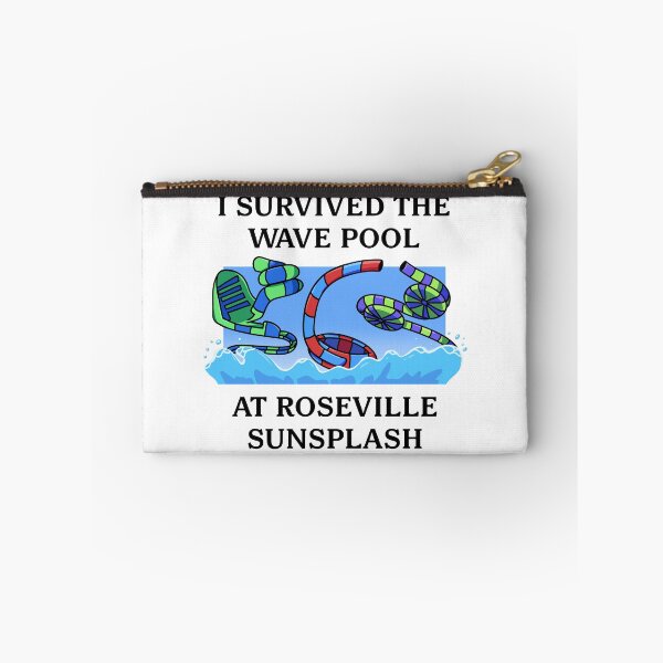 Item preview, I Survived The Wave Pool At Roseville Sunsplash designed and sold by RosevilleItems.
