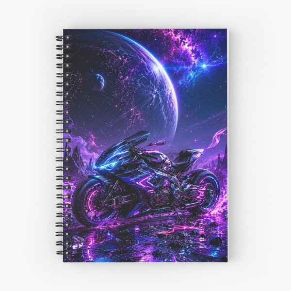 Item preview, Cosmic Neon Rider designed and sold by Gold&pixels.
