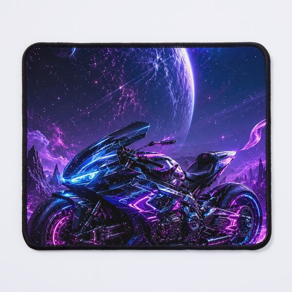 Item preview, Cosmic Neon Rider designed and sold by Gold&pixels.
