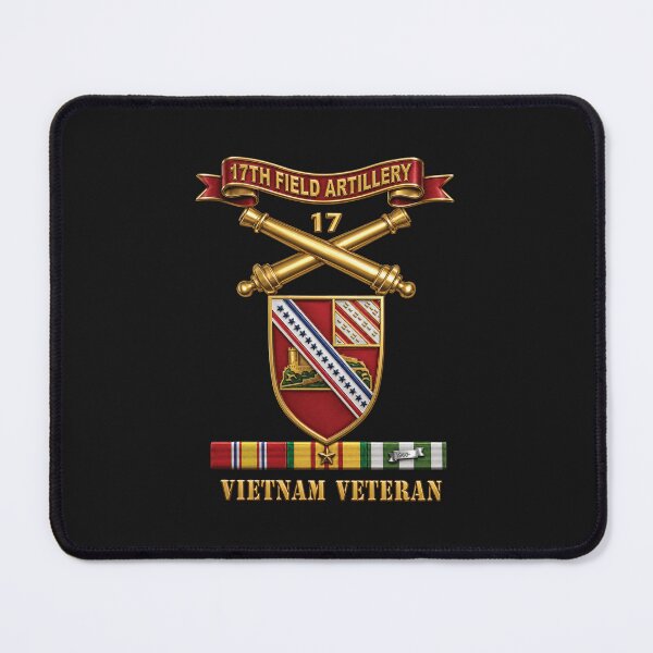 Item preview, Army - 17th Field Artillery w Br - Ribbon, Vietnam Veteran w VN SVC - 3D - Enhanced designed and sold by Military Insignia Products.