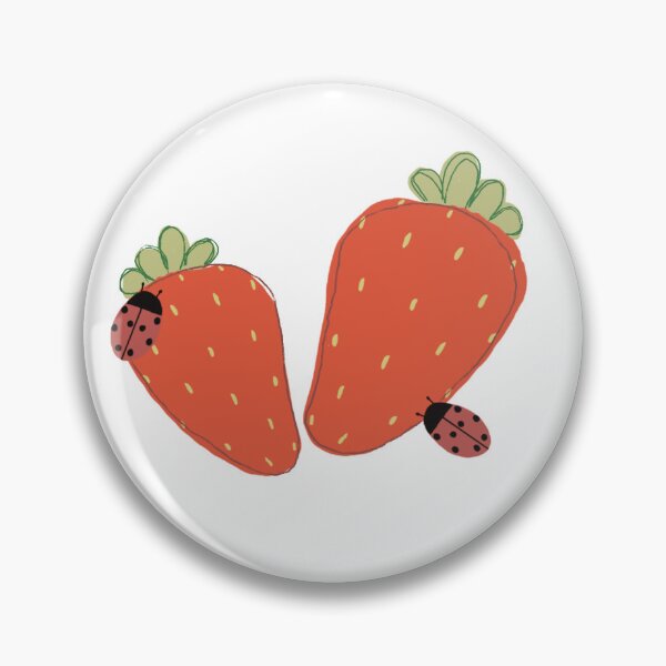 Item preview, Ladybirds and Strawberries designed and sold by The Foxi Co.