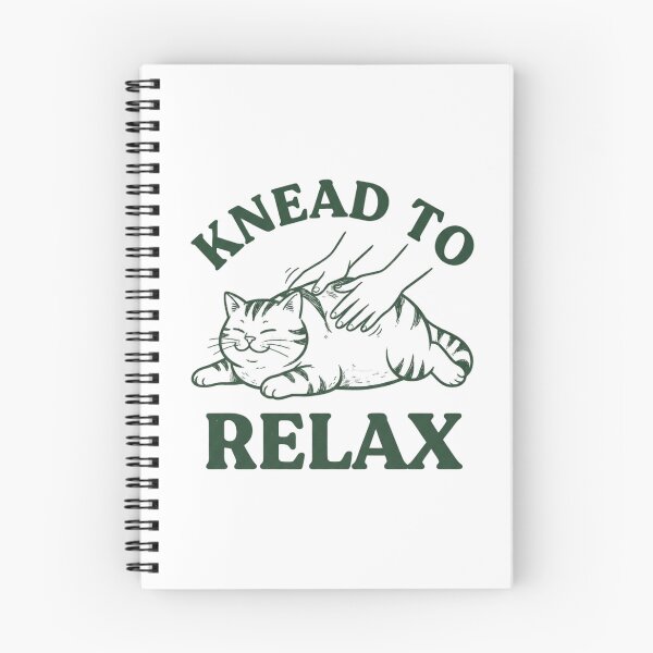 Item preview, Knead to Relax Vintage Chubby Cat designed and sold by GoofyShopp.