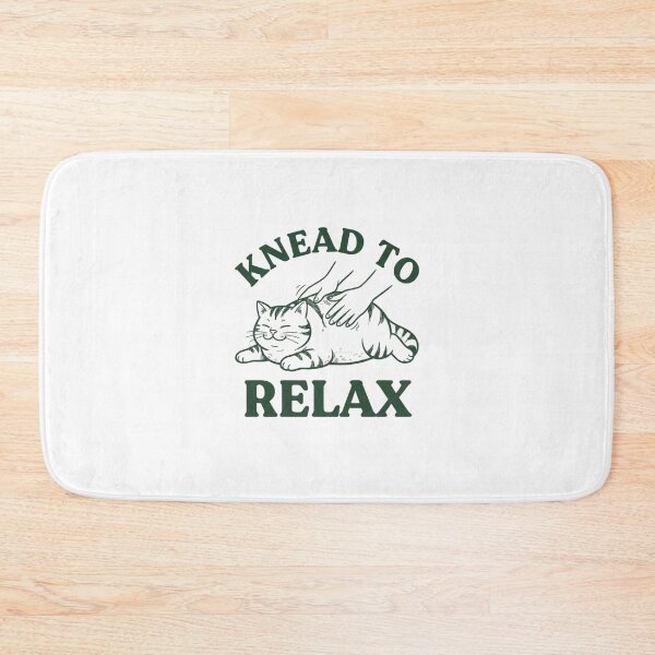 Item preview, Knead to Relax Vintage Chubby Cat designed and sold by GoofyShopp.