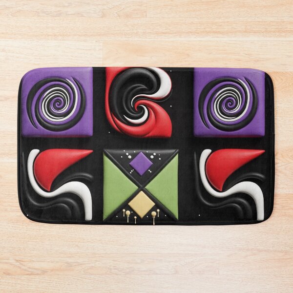 Item preview, shape language C colorful geometric abstract design designed and sold by SmashingDeals.