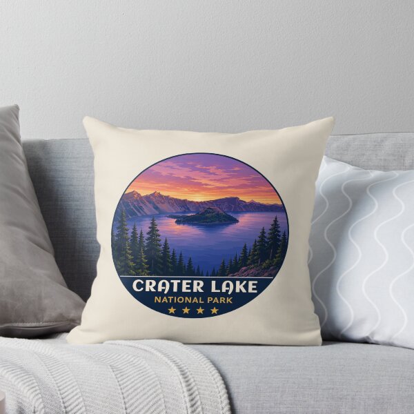 Item preview, Crater Lake National Park Orego Retro Design designed and sold by Gideon Emmerich.