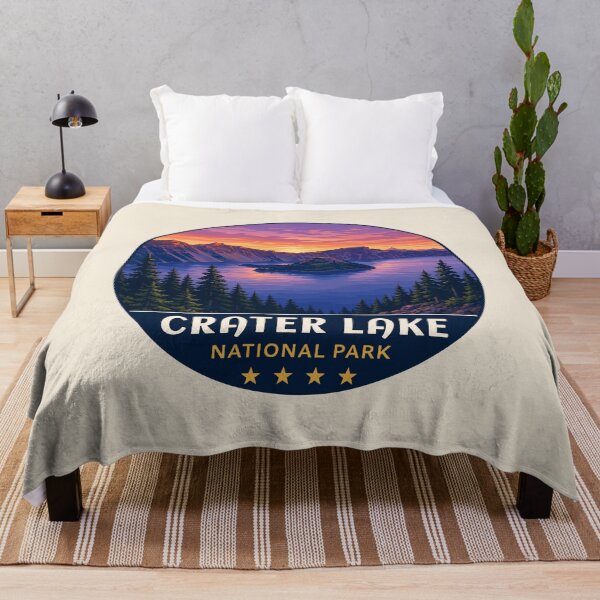 Item preview, Crater Lake National Park Orego Retro Design designed and sold by Gideon Emmerich.