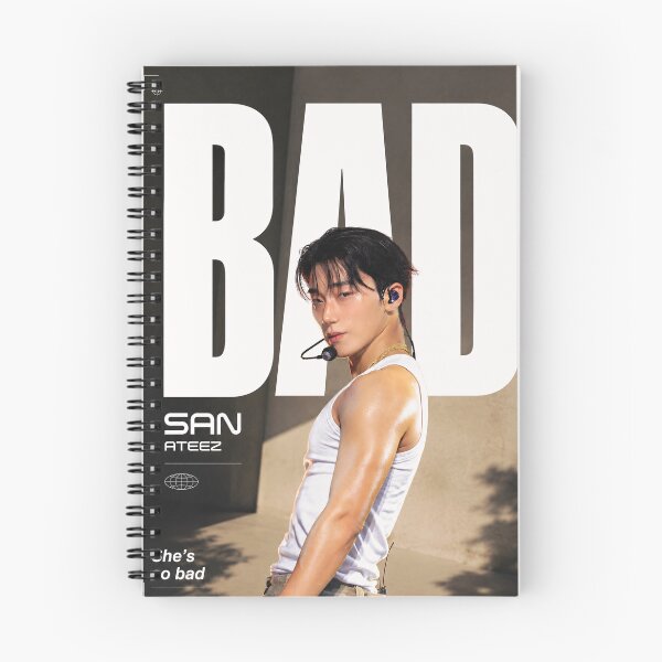 Item preview, ATEEZ choi san BAD GOLDEN HOUR Part.5 kpop atiny sexy abs hot Seonghwa, Hongjoong, Yunho, Yeosang, San, Mingi, Wooyoung, Jongho 8 makes 1 team ice on my teeth answer wonderland designed and sold by SilkPajamas.