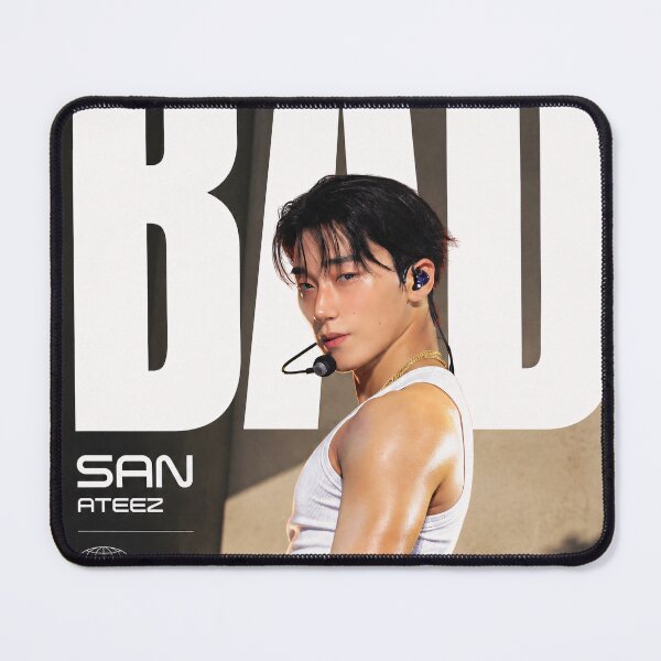 Item preview, ATEEZ choi san BAD GOLDEN HOUR Part.5 kpop atiny sexy abs hot Seonghwa, Hongjoong, Yunho, Yeosang, San, Mingi, Wooyoung, Jongho 8 makes 1 team ice on my teeth answer wonderland designed and sold by SilkPajamas.
