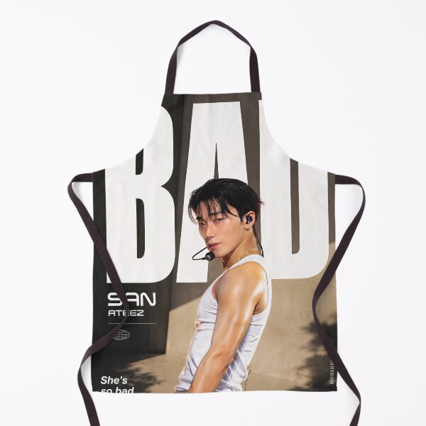 Item preview, ATEEZ choi san BAD GOLDEN HOUR Part.5 kpop atiny sexy abs hot Seonghwa, Hongjoong, Yunho, Yeosang, San, Mingi, Wooyoung, Jongho 8 makes 1 team ice on my teeth answer wonderland designed and sold by SilkPajamas.