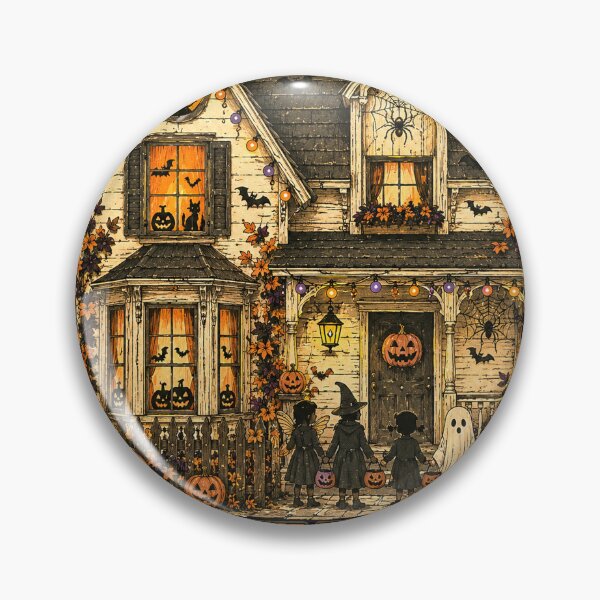 Item preview, Welcome to the Haunted House Vintage Halloween Cottage designed and sold by Spyshirt.