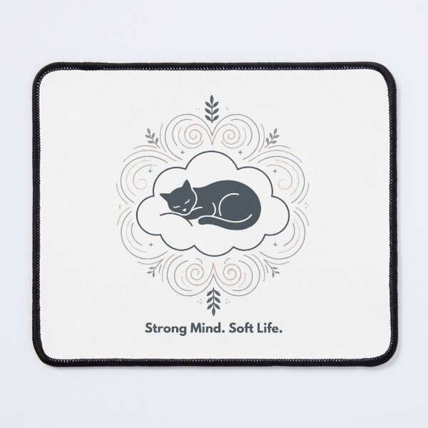 Item preview, Strong Mind Soft Life designed and sold by RunningWhiskers.