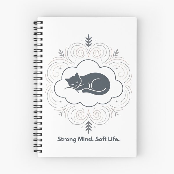 Item preview, Strong Mind Soft Life designed and sold by RunningWhiskers.