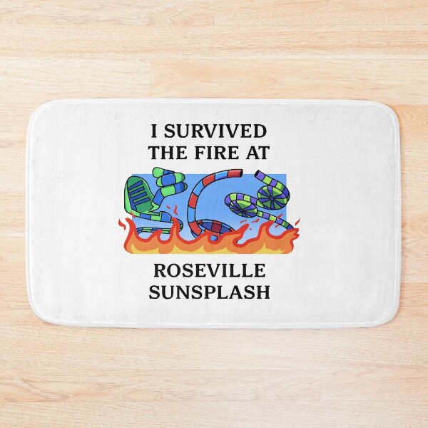 Item preview, I Survived The Fire At Roseville Sunsplash designed and sold by RosevilleItems.