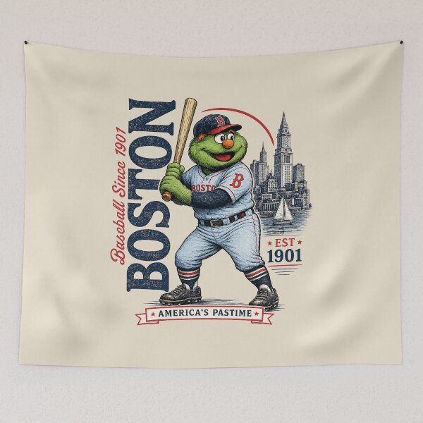 Item preview, Vintage Boston Baseball, Retro Beantown Baseball Art, Historic Baseball T Shirt designed and sold by GhostDawgs.