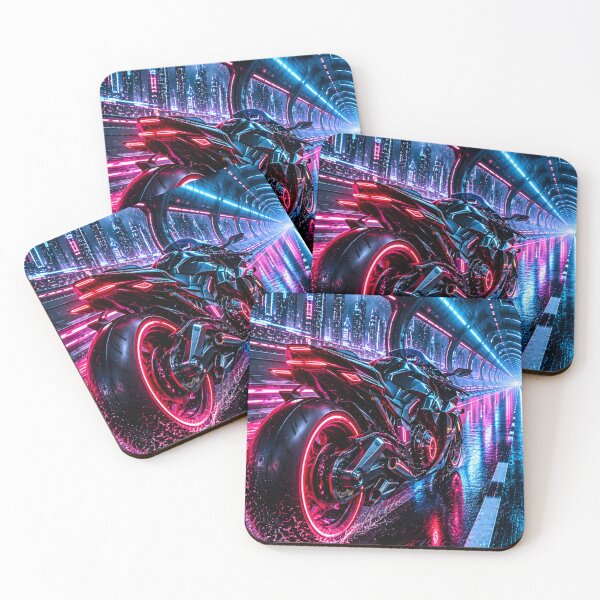 Item preview, Neon Velocity Tunnel designed and sold by Gold&pixels.