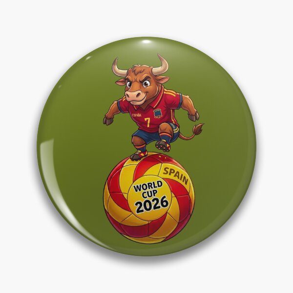 Item preview, Spanish Football Bull — World Cup 2026 Fan Art designed and sold by CreativeArtistL.