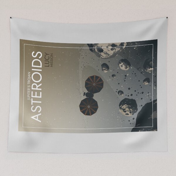 Item preview, Jupiter's Trojan Asteroids. Lucy Mission (Pop) designed and sold by BGALAXY.