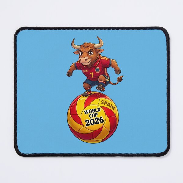 Item preview, Spanish Football Bull — World Cup 2026 Fan Art designed and sold by CreativeArtistL.