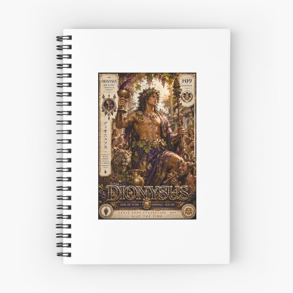 Item preview, Dionysus – God of Wine & Festivals | Greek Gods Collection #09 | Greek Mythology Fantasy Art | Divine Revelry | Slay The Time designed and sold by SLAYTHESPACE.