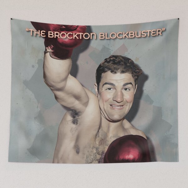 Item preview, Rocky The Brockton Blockbuster Marciano boxing legends designed and sold by MoodiArtist.