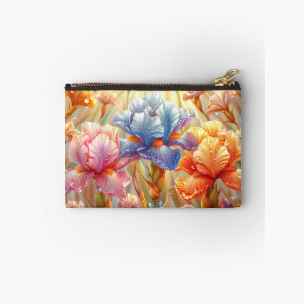 Item preview, Iris Meadow with Dew Drops Art designed and sold by MargaretWiktor.
