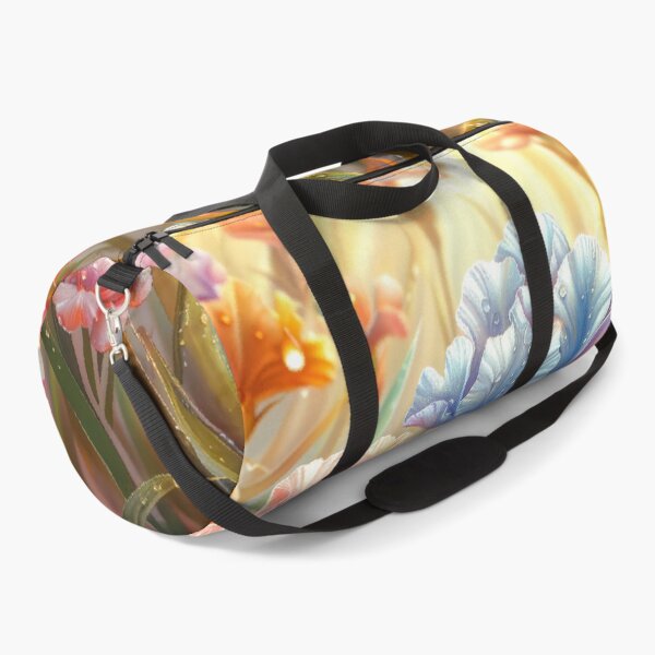 Item preview, Iris Meadow with Dew Drops Art designed and sold by MargaretWiktor.