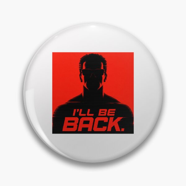 Item preview, I'll be back designed and sold by FBA.