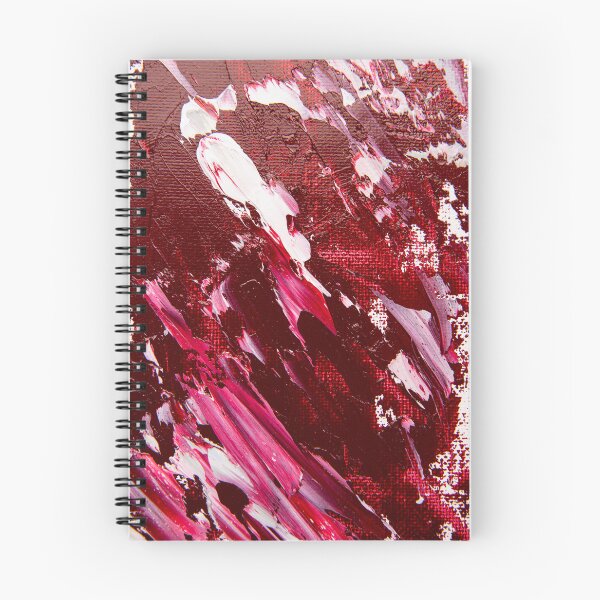 Item preview, Red Burgundy Abstract Acrylic Painting | Modern Wall Art designed and sold by NicolasMar.