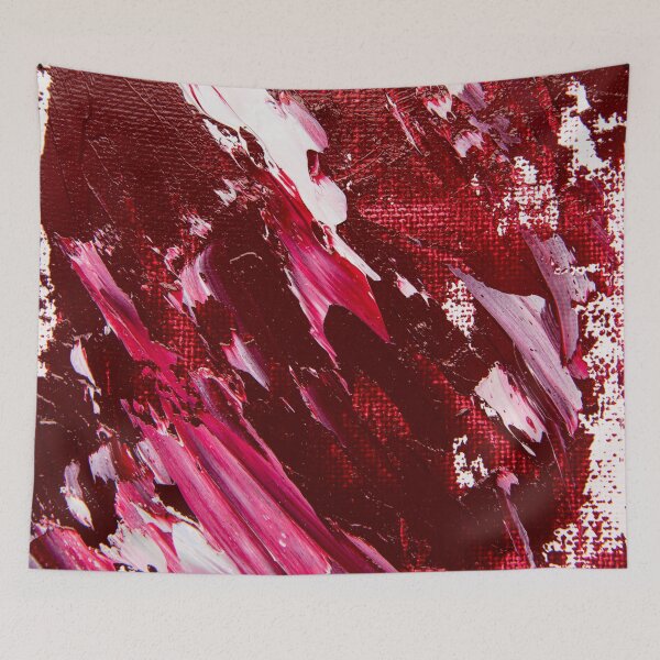 Item preview, Red Burgundy Abstract Acrylic Painting | Modern Wall Art designed and sold by NicolasMar.