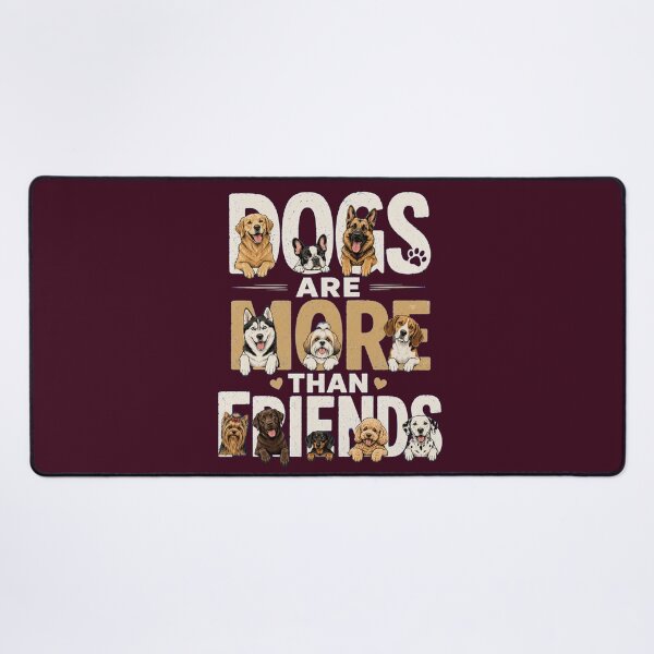 Item preview, Dogs Are More Than Friends Cute Dog Breeds Design designed and sold by Evelashop.