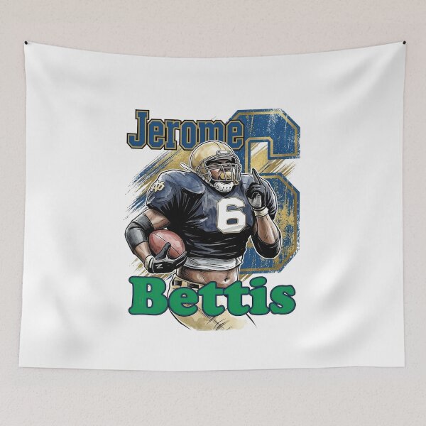 Item preview, Retro Jerome Bettis 6 - South Bend Football Legend designed and sold by Thogan0416.