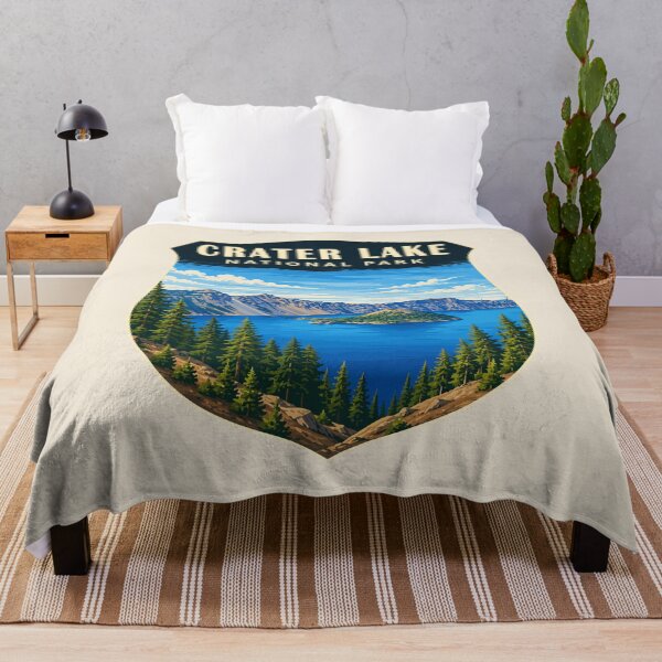 Item preview, Crater Lake National Park Orego Retro Design designed and sold by Gideon Emmerich.