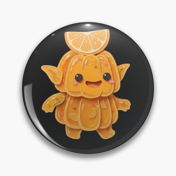 Item preview, Orange Jelly Goblin RPG Sticker designed and sold by AestheticRPG .