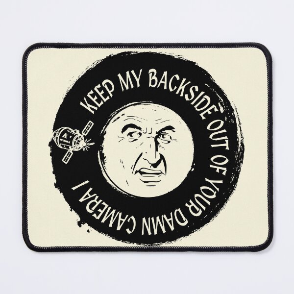 Item preview, Artemis 2 Keep My Dark Side Out Your Camera Funny Moon Will Smith Quote Meme Christian Humor Privacy Quote Space Art | Black designed and sold by ZechJohnRB.
