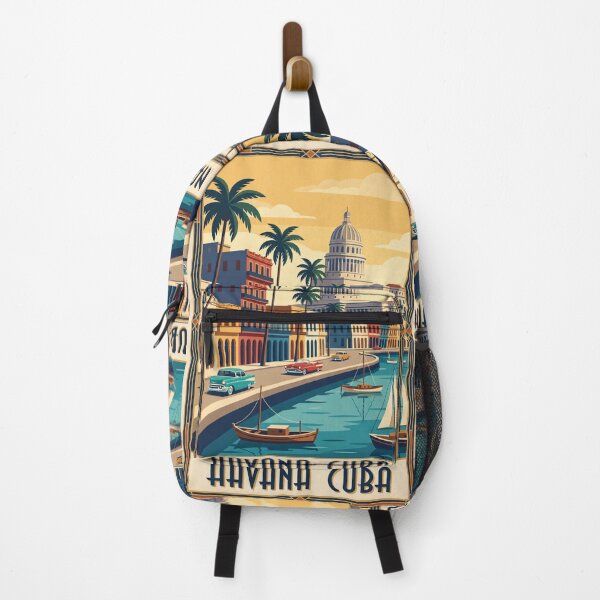 Item preview, Havana Cuba Vintage Travel Poster designed and sold by Bomax121.