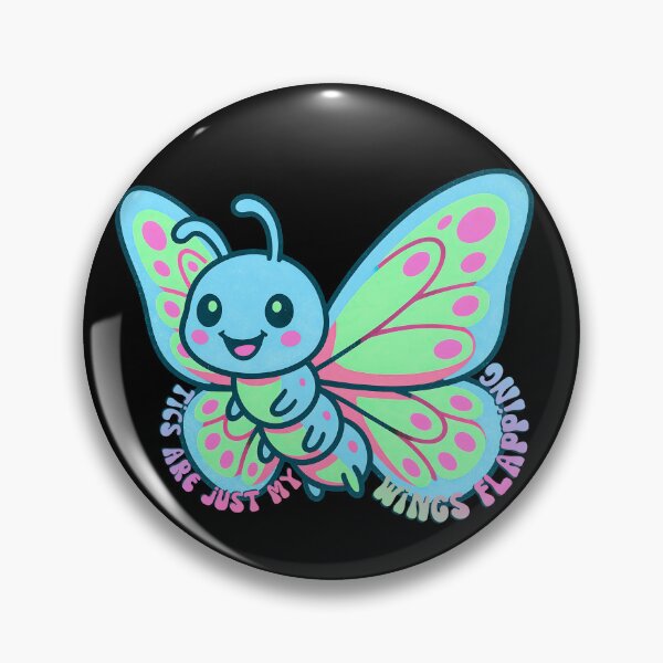 Item preview, Tourette Butterfly - Tics Are Just My Wings Flapping designed and sold by Feinsicht.