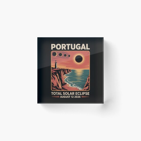Item preview, Copy of Total Solar Eclipse 2026 Portugal designed and sold by jkrphoto.