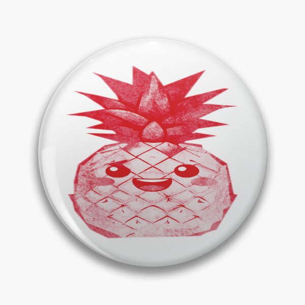 Artikelvorschau, Niedliche, lächelnde Kawaii-Ananas entworfen und verkauft von kinpirks.