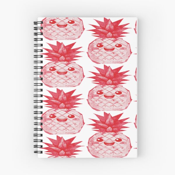 Item preview, Cute Kawaii Smiling Pineapple designed and sold by kinpirks.