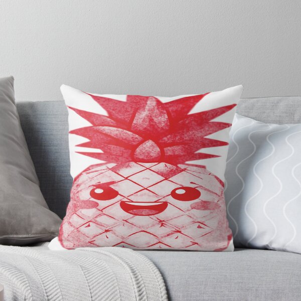Item preview, Cute Kawaii Smiling Pineapple designed and sold by kinpirks.