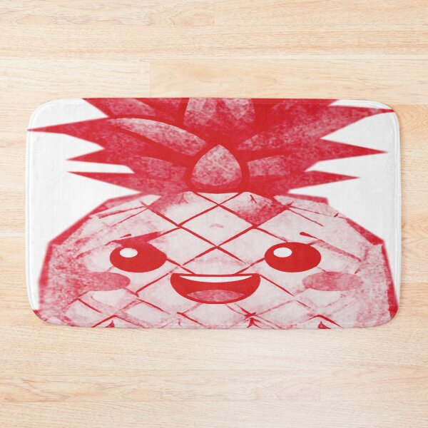 Item preview, Cute Kawaii Smiling Pineapple designed and sold by kinpirks.