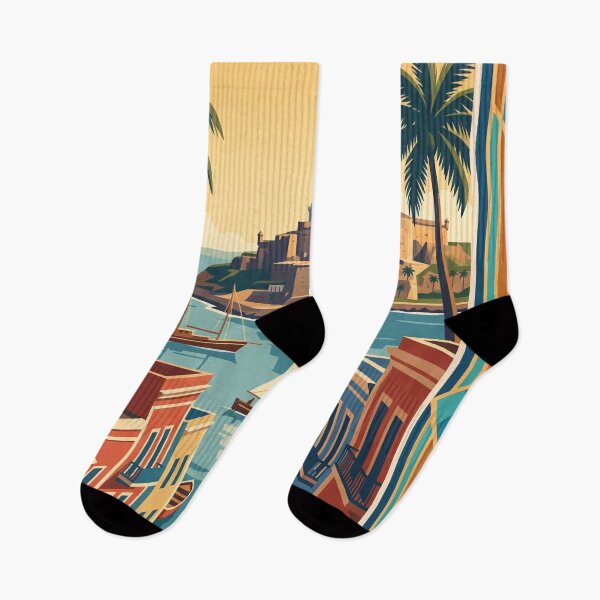 Item preview, Póster de viaje antiguo de San Juan, Puerto Rico designed and sold by Bomax121.