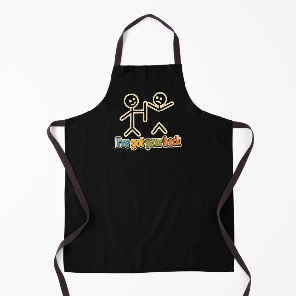 Item preview, Friendship Funny I've Got Your Back Man With Stick Spine Pun designed and sold by alenaz.